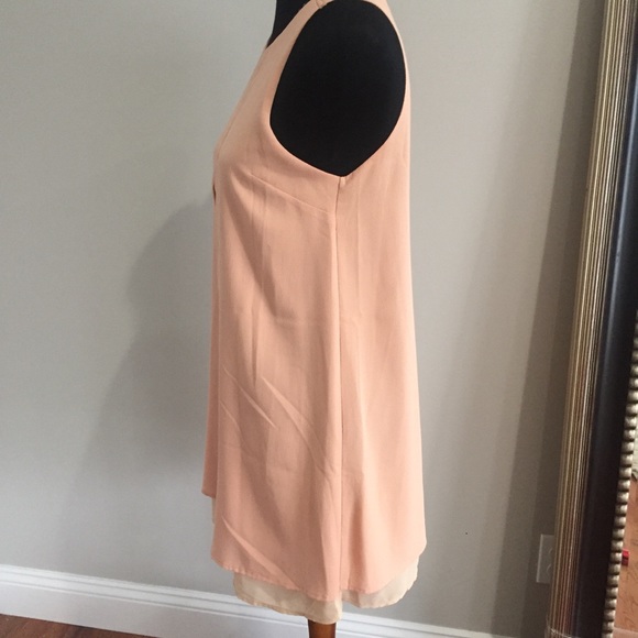 3/$20 Hyfve peach mini dress - Picture 3 of 6